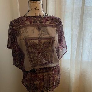 INC International Concepts-Women’s Chiffon Blouse